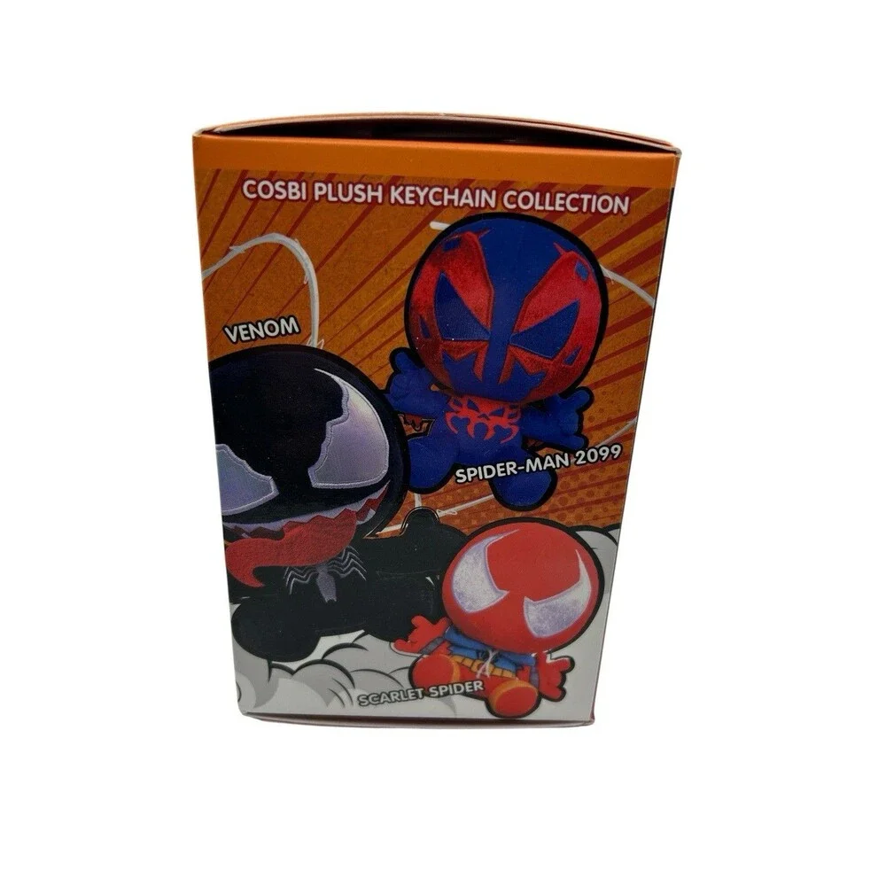 Spider-Man Cosbi Marvel Plush Keychain NEW SEALED Blind Box Mystery Figure NIB
